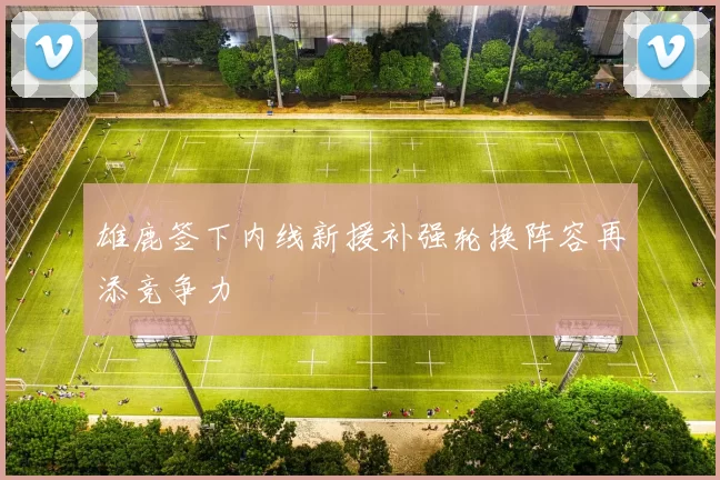 雄鹿签下内线新援补强轮换阵容再添竞争力